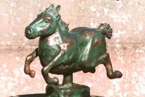 Paard brons:Bronzen paardje